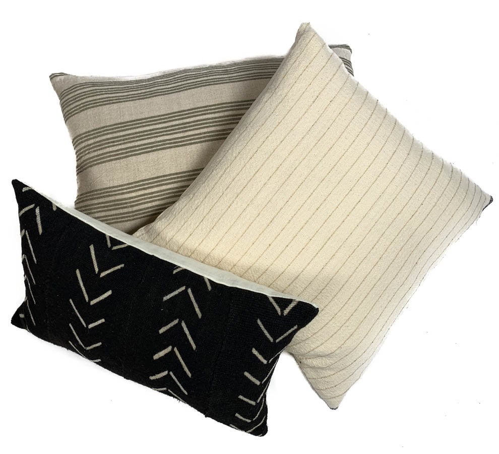 Turkish Linen Pillow, Linen Bedding, Lumbar pillowcase, Brown, Tan, Multiple Sizes, Throw pillow